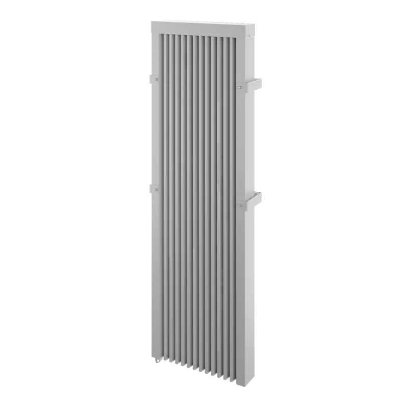 Bathroom radTherm® install, slim wall-hung