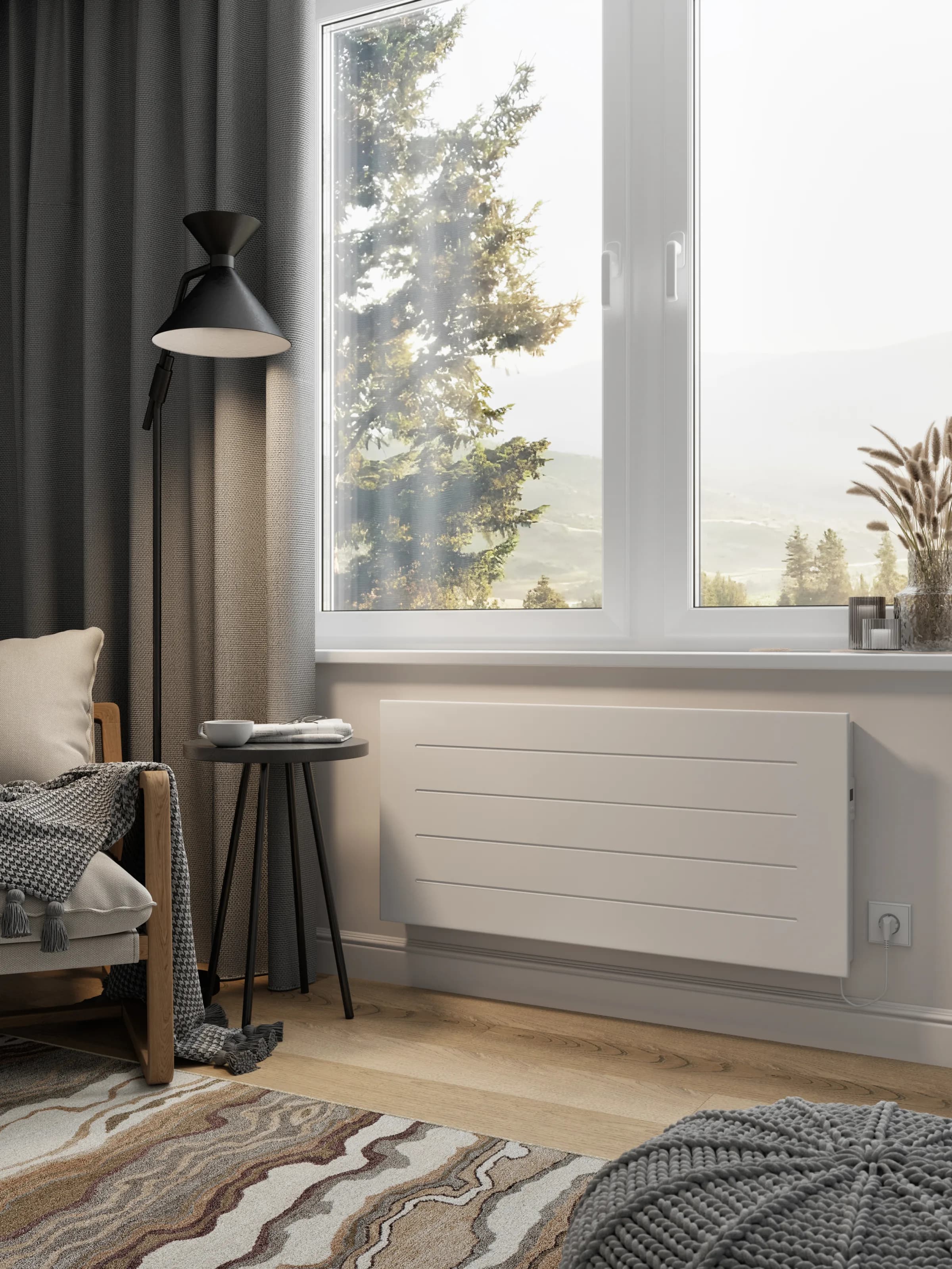 Loft conversion - low-profile horizontal